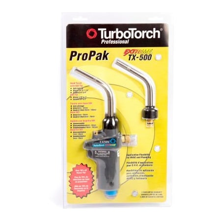 Esab Welding & Cutting TurboTorchÂ ExtremeÂ Self Lighting Torches, TX500 Torch Swirl, MAP-Pro/LP Gas 0386-1299